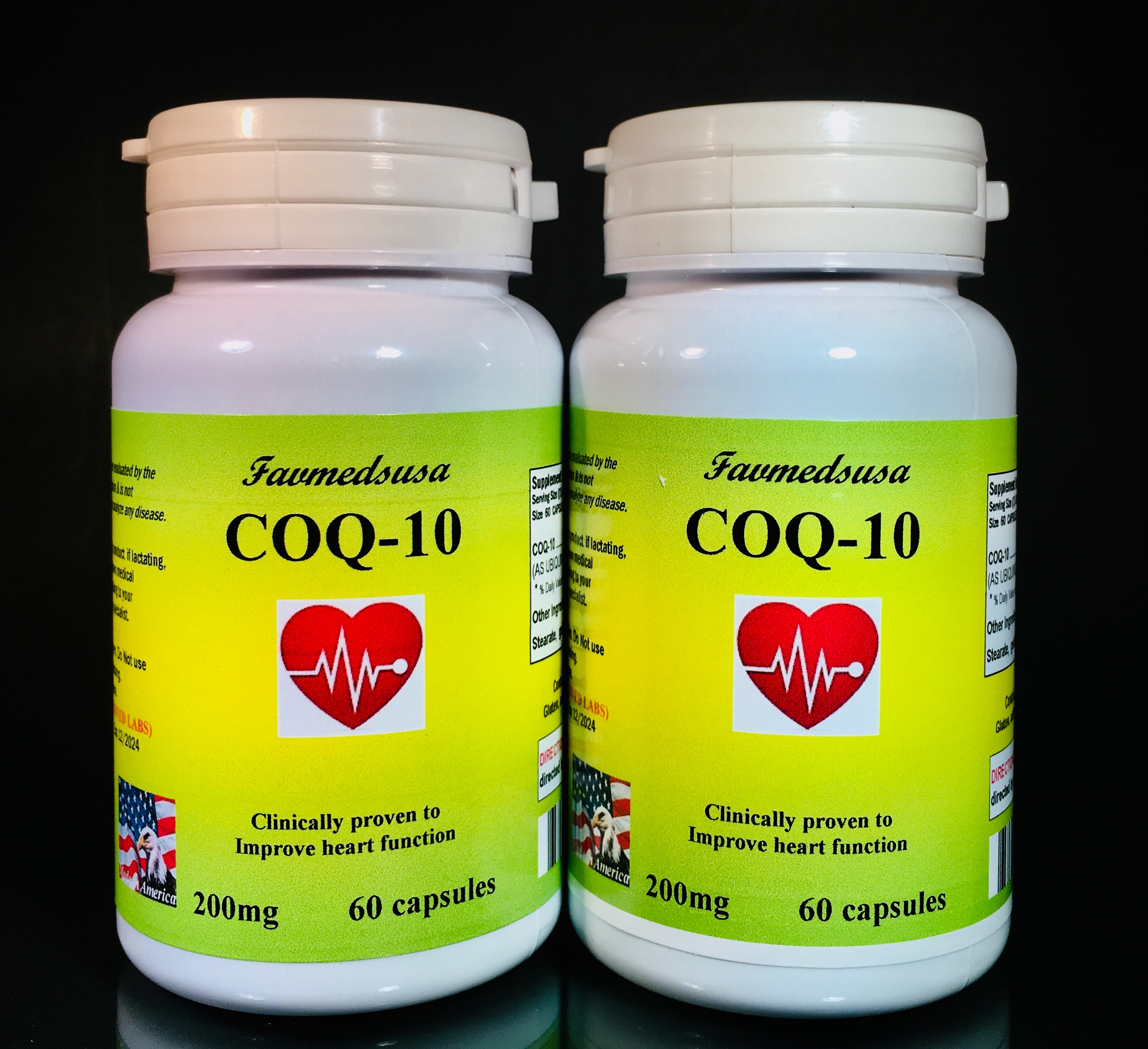 CoQ-10 200mg - 120 (2x60) capsules